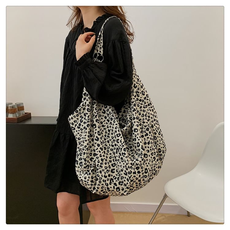 Leopard Print Tote Bag