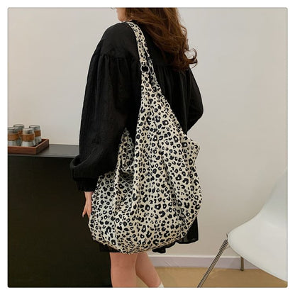 Leopard Print Tote Bag