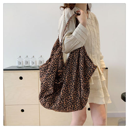 Leopard Print Tote Bag