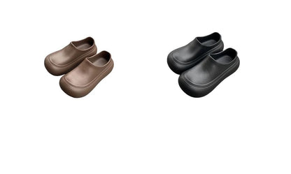 Plain Platform Mules