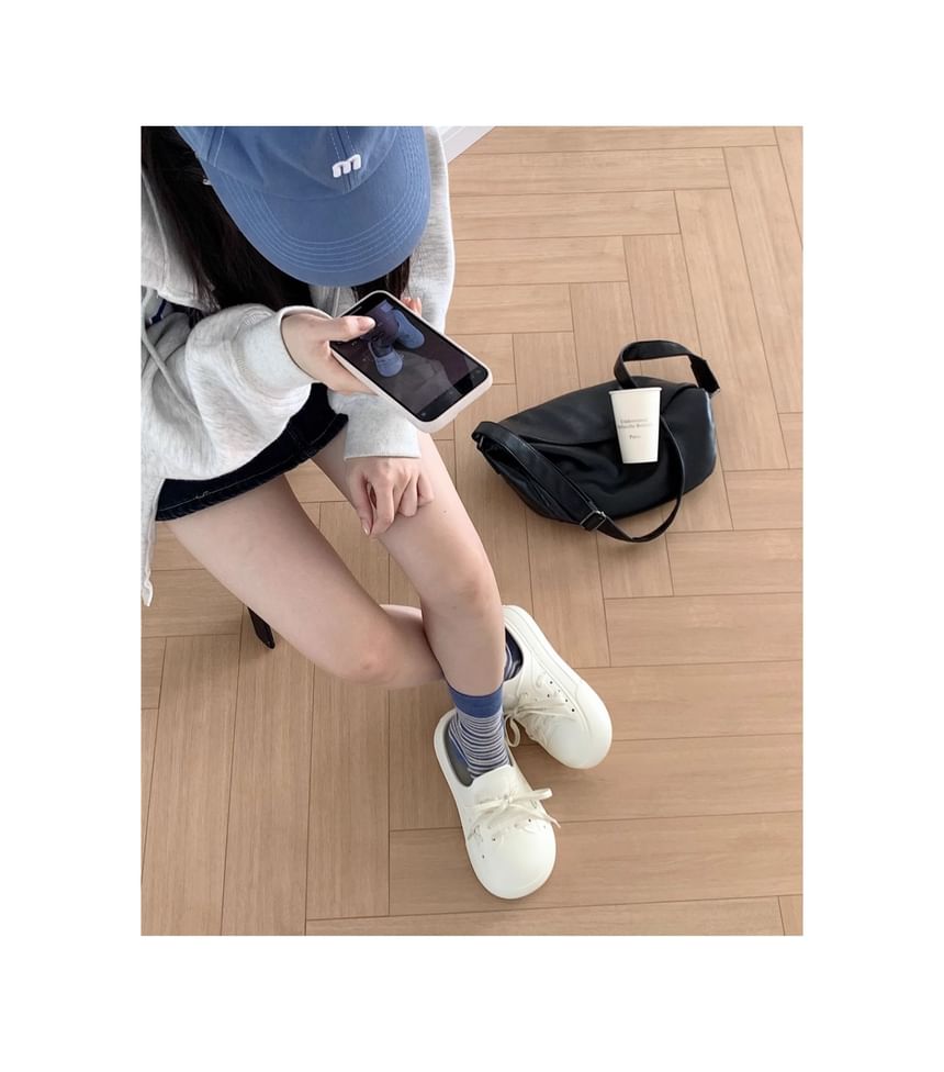 Platform Two Tone Mules