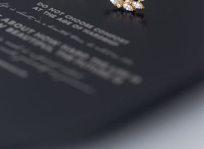 925 Sterling Silver Rhinestone Climber Earring