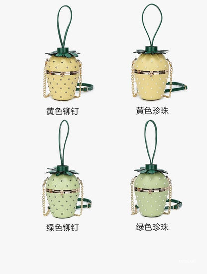 Bag Strap Chain Strawberry Bucket