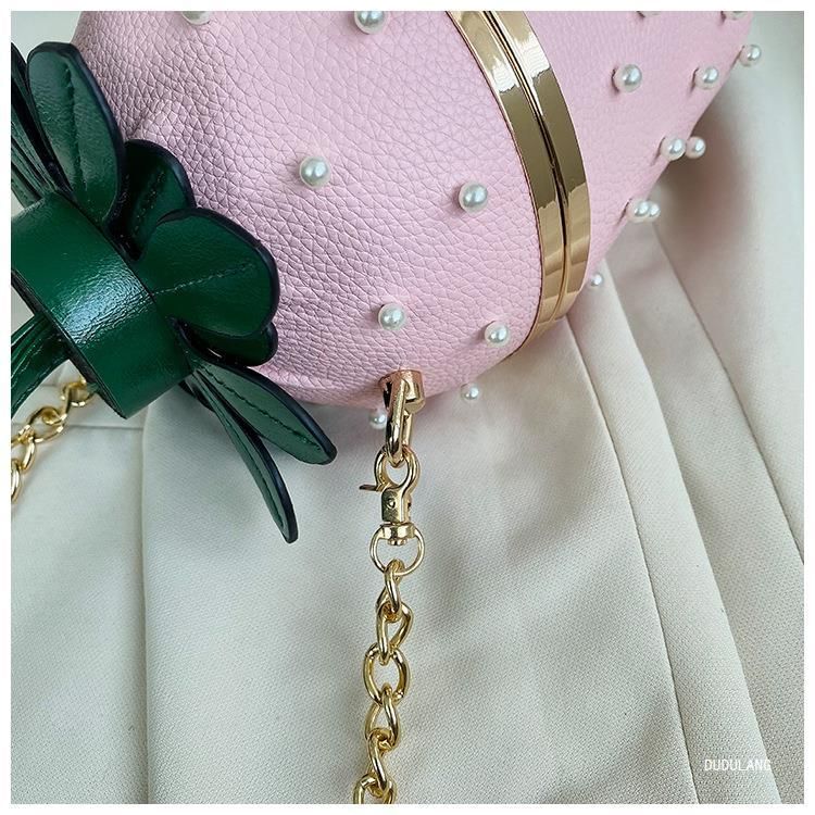 Bag Strap Chain Strawberry Bucket