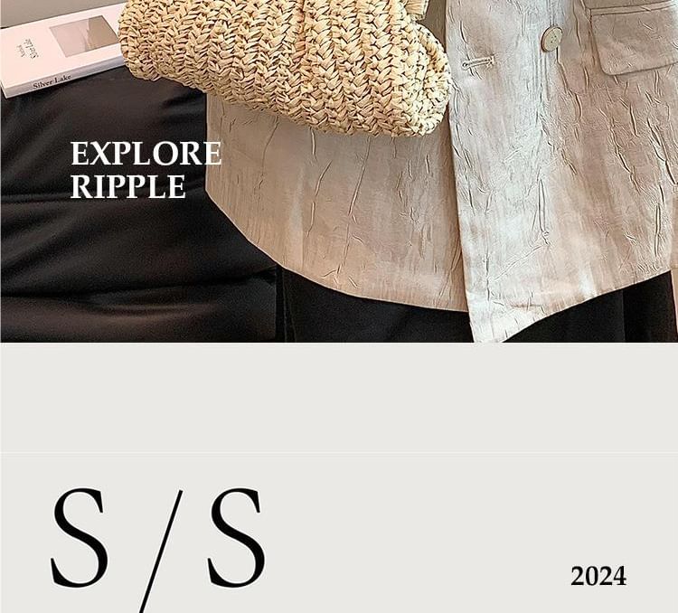 Chain Straw Bag Strap Crossbody