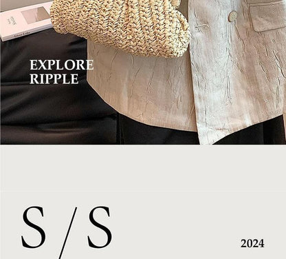 Chain Straw Bag Strap Crossbody