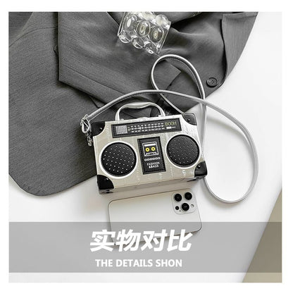 Bag Crossbody Handle Box Top Radio