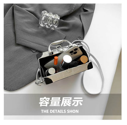 Bag Crossbody Handle Box Top Radio