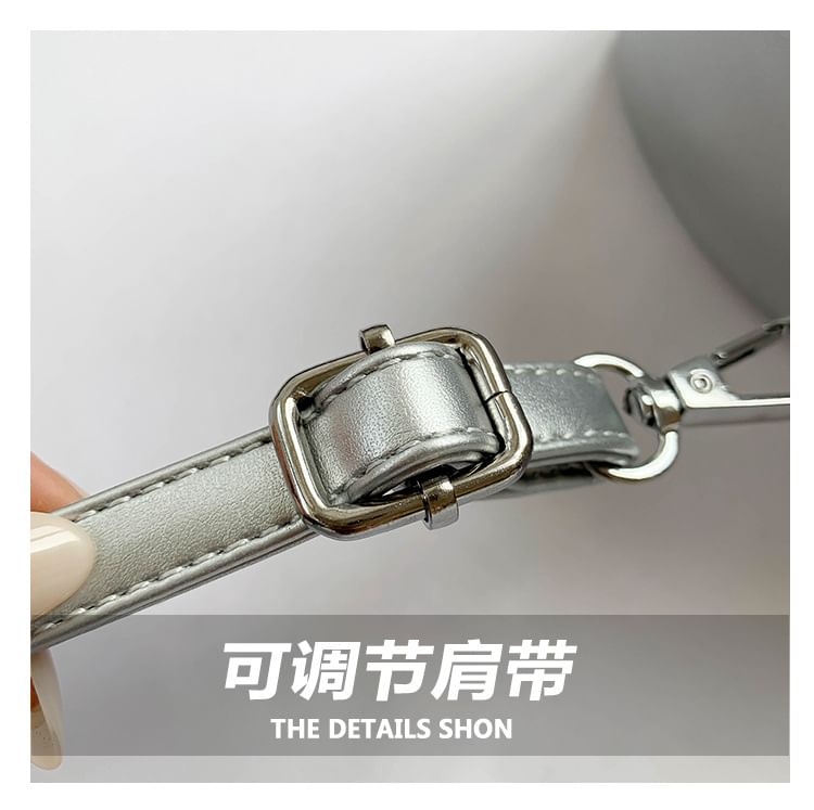 Dog Faux Leather Crossbody Bag