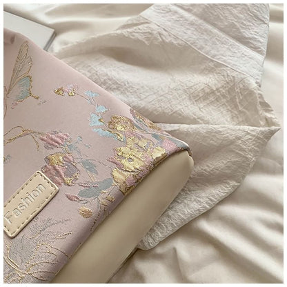 Butterfly Jacquard Bucket Bag