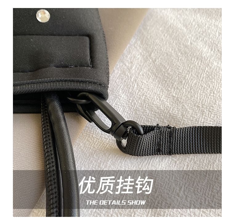 Rhinestone Top Handle Crossbody Bag