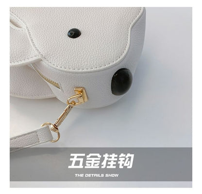 Rabbit Faux Leather Crossbody Bag