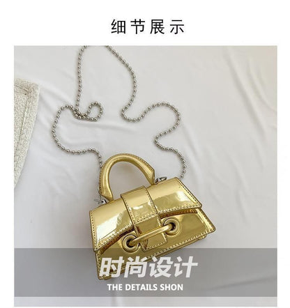 Bag Strap Flap Crossbody Beaded