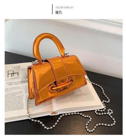 Bag Strap Flap Crossbody Beaded