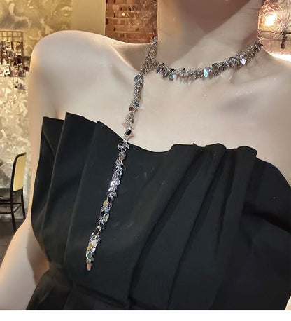 Metal Necklace Sequin