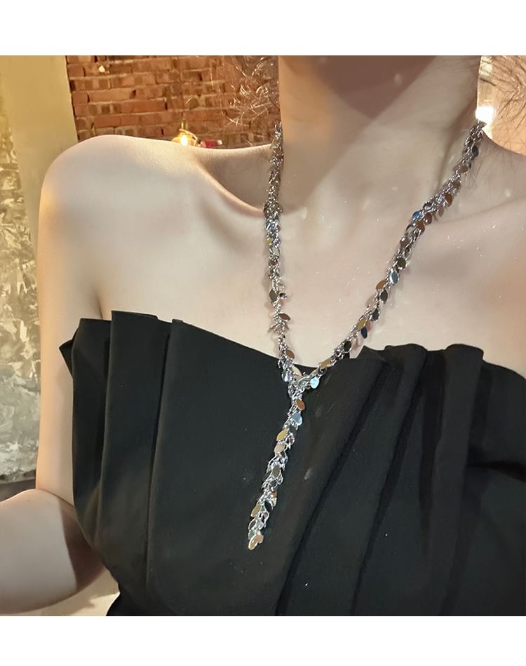 Metal Necklace Sequin