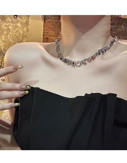 Metal Necklace Sequin