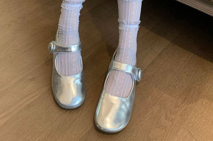 Ruffle Trim Mesh Socks / Set (Various Designs)