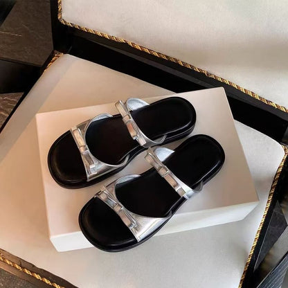 Bow Sandals Slide