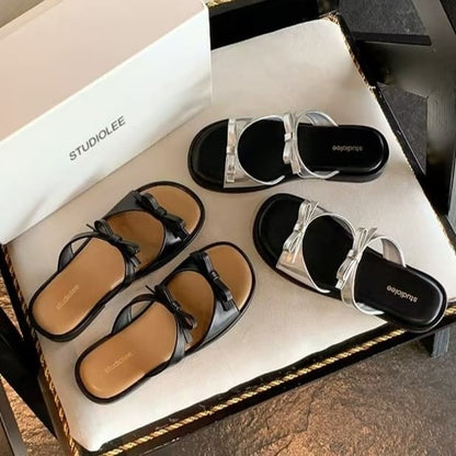 Bow Sandals Slide