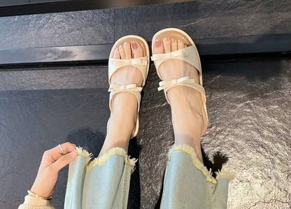 Bow Sandals Slide