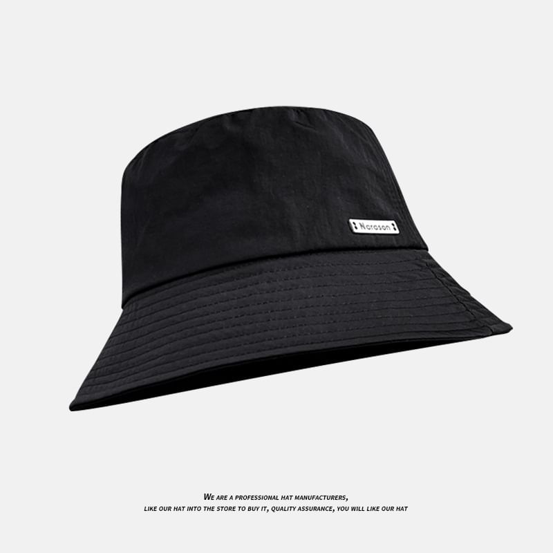 Metal Bucket Hat Plate
