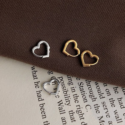 Heart Hoop Earring