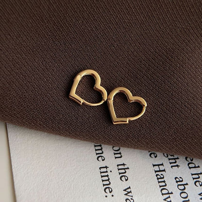 Heart Hoop Earring