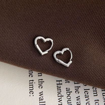 Heart Hoop Earring