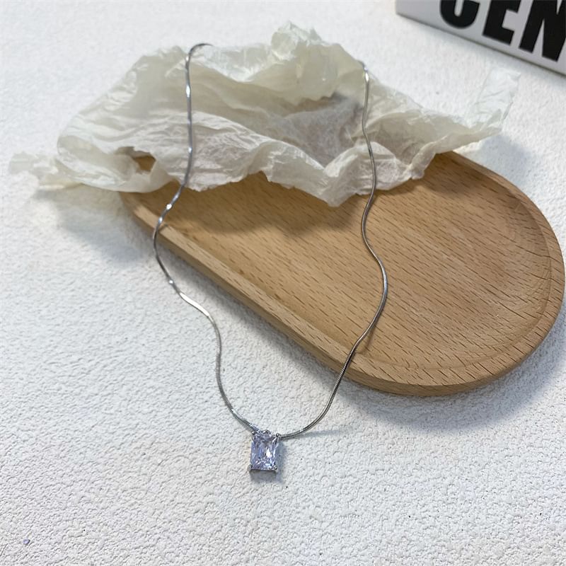 Set of 2: Rhinestone Necklace