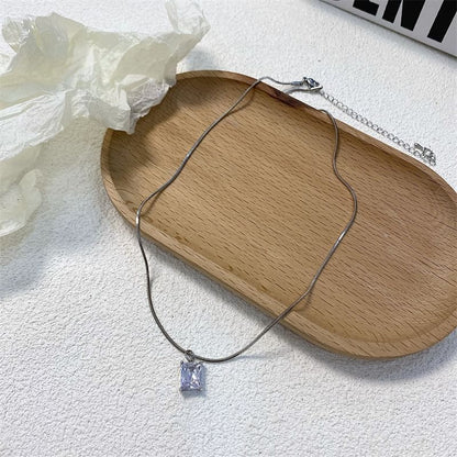 Set of 2: Rhinestone Necklace