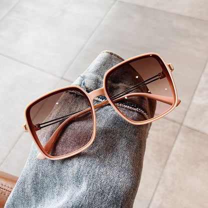 Square Frame Oversized Sunglasses