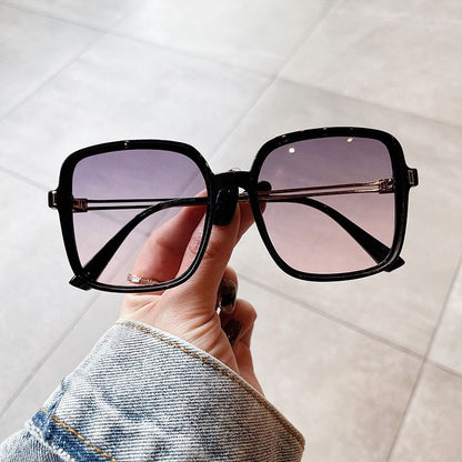 Square Frame Oversized Sunglasses