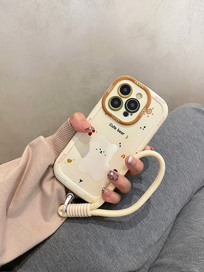 Set / Bear Strap Case Phone