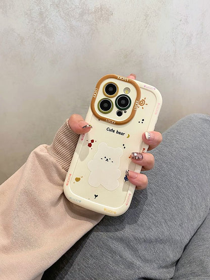 Set / Bear Strap Case Phone