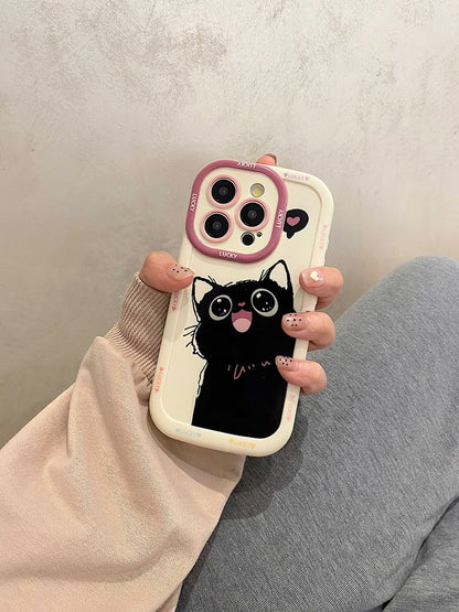 / Case Set Phone Cat Strap