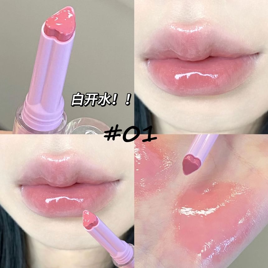 Set of 3: Heart Shaped Lip Gloss (1-3)