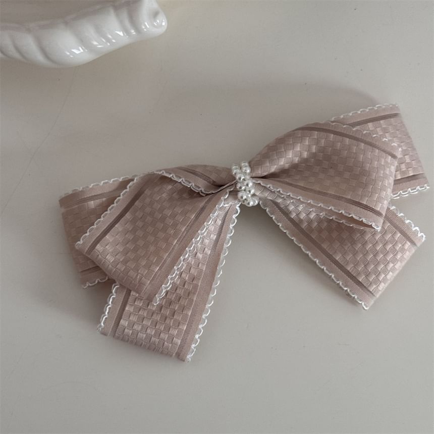 Bow Fabric Hair Clip