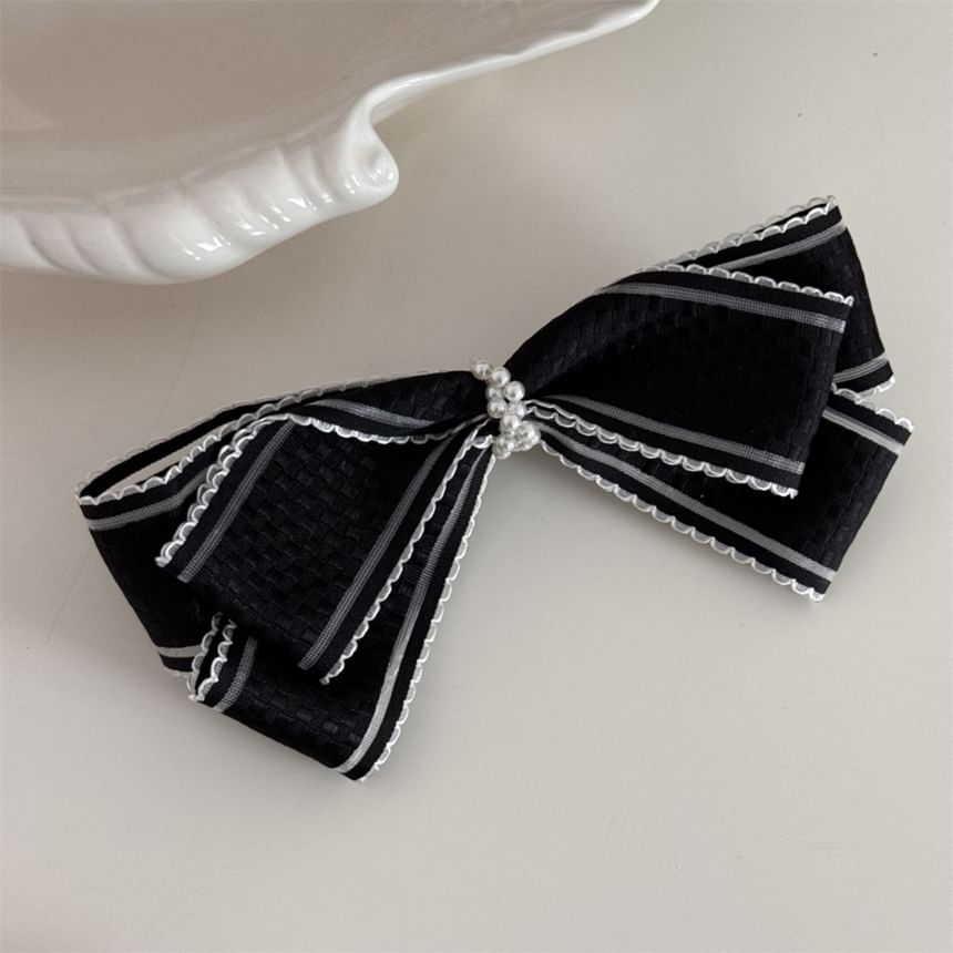 Bow Fabric Hair Clip