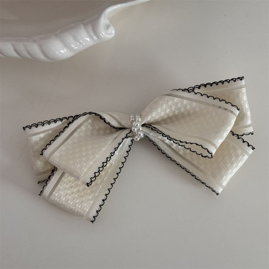 Bow Fabric Hair Clip