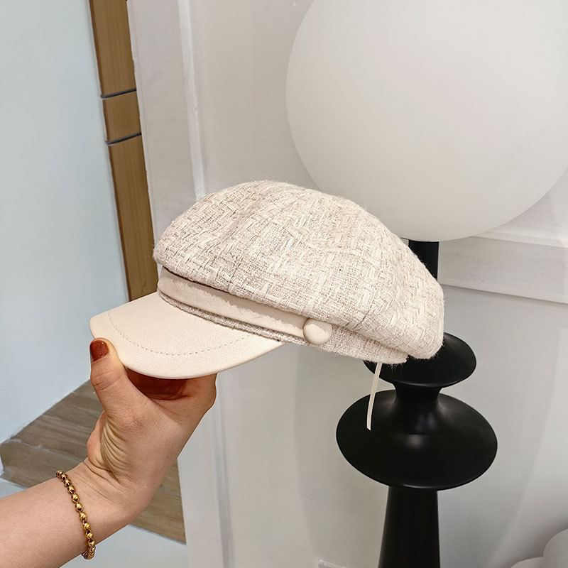 Panel Newsboy Cap