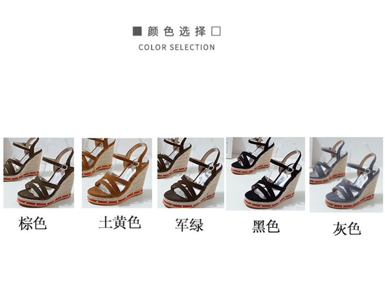 Platform Wedge Sandals