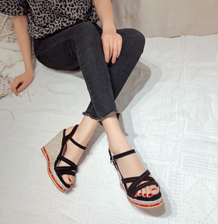 Platform Wedge Sandals