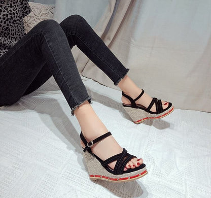 Platform Wedge Sandals