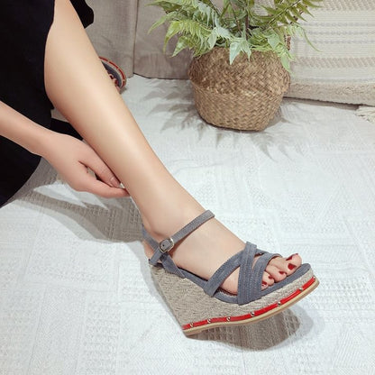 Platform Wedge Sandals
