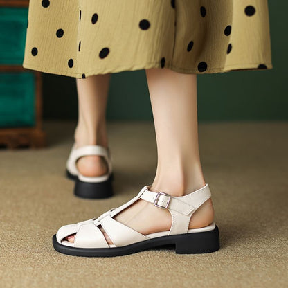 Platform Woven Sandals