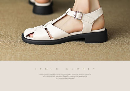 Platform Woven Sandals