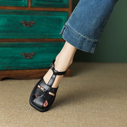 Platform Woven Sandals