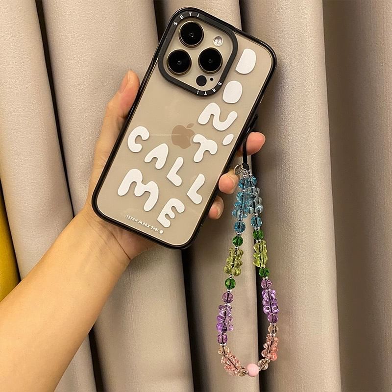 Plastic Strap Phone Bead