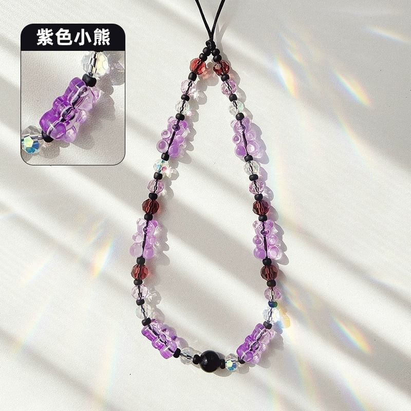 Plastic Strap Phone Bead